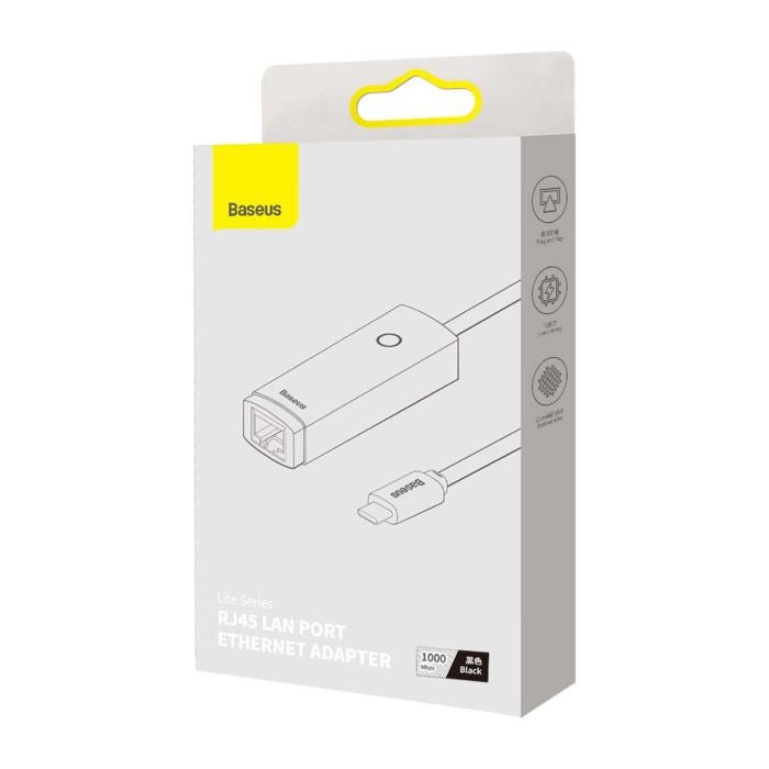 Adaptador de Cabo Ethernet de 1 Gbps Tipo - C para Rj - 45 Acessórios - iGrade