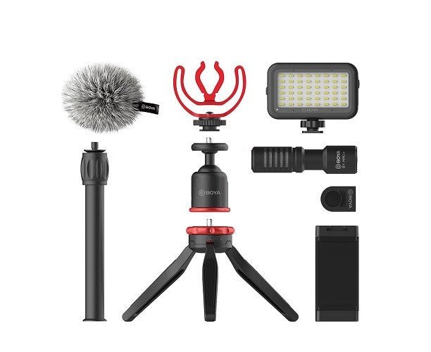 BOYA BY - VG350: Kit de Vídeo para Smartphone - iGrade