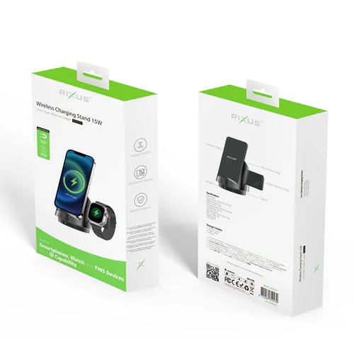 Carregador Wireless 3 em 1 Inteligente Acessórios - iGrade