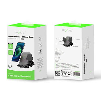 Carregador Wireless Auto 15W Rixus Acessórios - iGrade