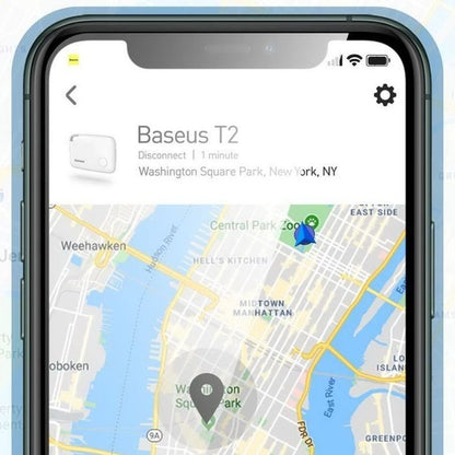 Mini Localizador T2 Sem Fios Baseus Acessórios - iGrade